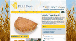 Desktop Screenshot of parsfoods.co.uk